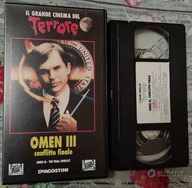 Vhs Film OMEN lll - Conflitto finale - 1981 -