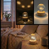 Sfera di cristallo 3D Via Lattea