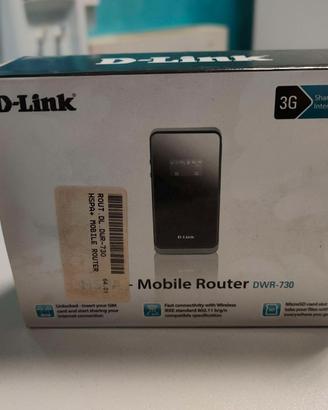 D-Link HSPA+ Mobile Router 3G a batteria