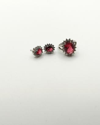 orecchini in argento925 più anello