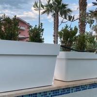 3 fioriere con bosso