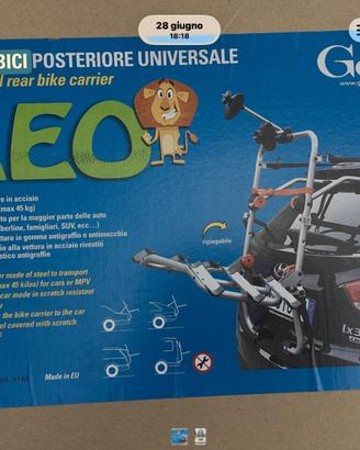 Portabici posteriore universale