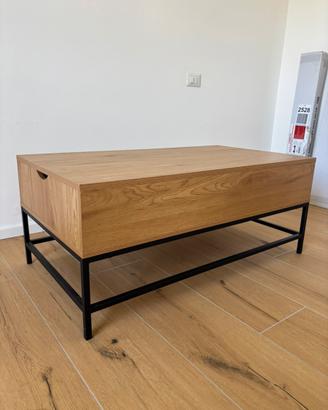 Tavolino salotto con piano sollevabile