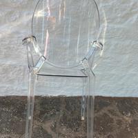 Set 4 Sedie Kartell Louis Ghost