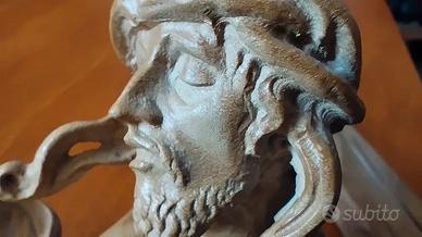 Grande Crocifisso in legno intagliato a mano
