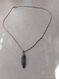 collanina argento con ciondolo