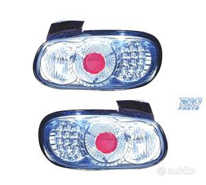 FANALI A LED MAZDA MX5 89-98 FONDO CROMATO