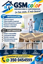 imbianchino cartongesso 