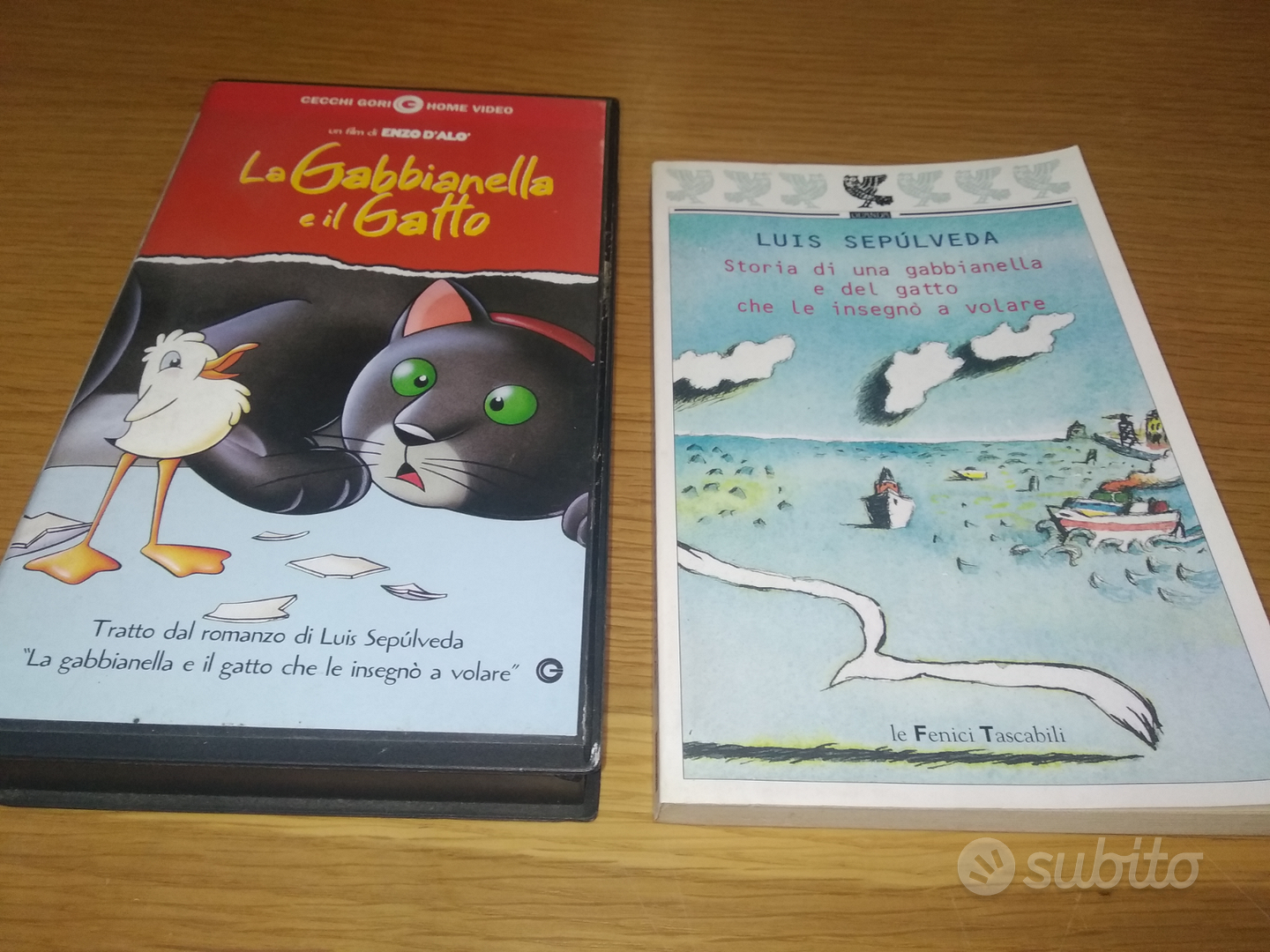 Libro e VHS La Gabbianella e il gatto - Libri e Riviste In vendita a Bergamo