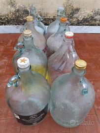 damigiana in vetro da 5 litri - 1pz €4