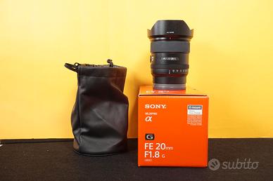 SONY FE 20MM F1.8 (usato pochissimo)