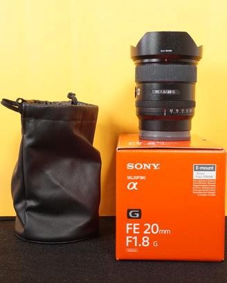 SONY FE 20MM F1.8 (usato pochissimo)