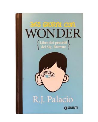 Libro “365 giorni con Wonder” R.J. Palacio