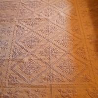 tappeto sardo antico ordito a telaio