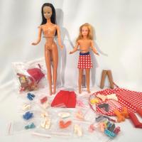 lotto BARBIE HAVAIIAN+SKIPPER+SCARPE, ACCESSORI