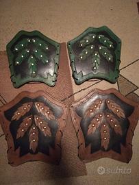 Bracciali schinieri Larp, GRV, Teatro 2