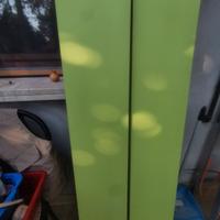 2 mensole laccate 135x26x3,5