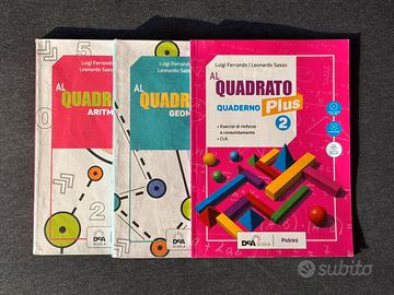 Al quadrato:  Aritmetica-Geometria (Vol. 2)