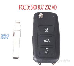 CHIAVE COMPLETA VOLKSWAGEN VW SEAT SKODA VARI MODE
