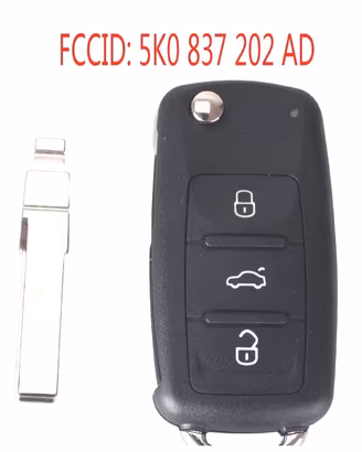 CHIAVE COMPLETA VOLKSWAGEN VW SEAT SKODA VARI MODE