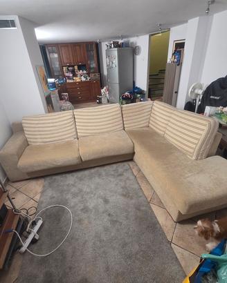 divano letto3 posti con isola