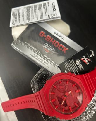 Casio Gshock Red edition