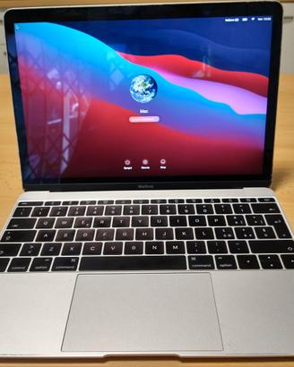 Macbook 12 2015 Core M 1.1 Ghz 8/256 GB silver