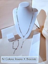 Set Collana Rosario + Bracciale