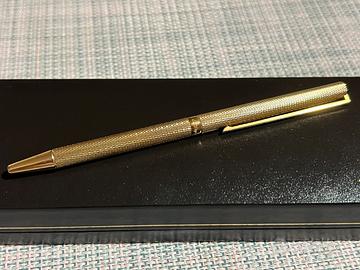 S.T. Dupont - Penna a Sfera in oro laminato