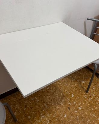 Tavolo a ribalta da parete +2 sedie