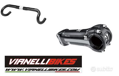 Manubrio + attacco carbon 3T ergonova SOTTOCOSTO!