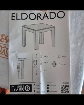 Tavolo nuovo a libro