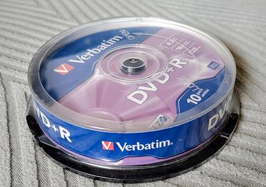 DVD+R Verbatim - Confezione da 10 - Nuovi