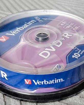 DVD+R Verbatim - Confezione da 10 - Nuovi