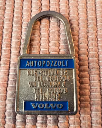 Portachiavi VOLVO Autopozzoli Milano '70/80 NUOVO
