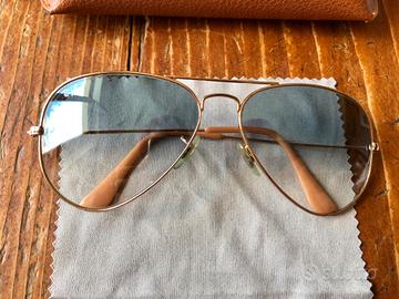 Occhiali da sole ray ban aviator originali