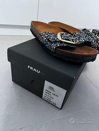 Ciabatte Frau glitter