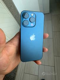 IPhone 15 Pro da 128GB Blue Titanium
