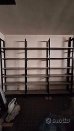 scaffali metallici