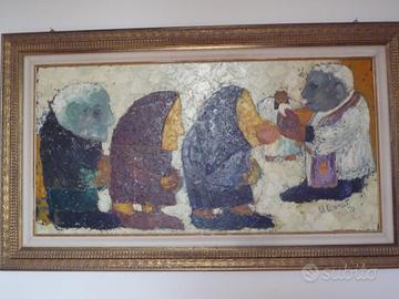 Quadro naif donati antonio