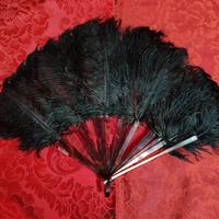 ventaglio con piume anni 30