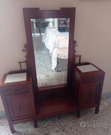 Toletta stile liberty, d' epoca, inizi '900.