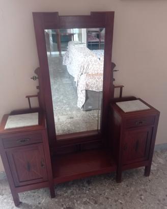 Toletta stile liberty, d' epoca, inizi '900.