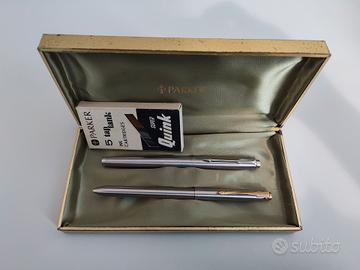 penne Parker stilografica e sfera