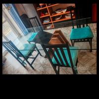 tavolo cristallo design