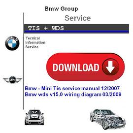 Bmw mini cooper  manuale officina 12/ 2007 schemi.