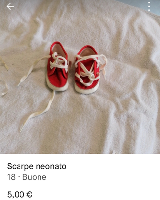 Scarpe neonato