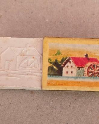 Gomma cancellare disegno del Mulino Bianco vintage