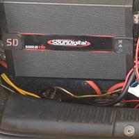 amplificatore soundigital 5000 2ohm 