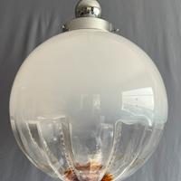 Lampada Murano Mazzega vetro soffiato